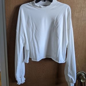 Shein mock neck sweatshirt